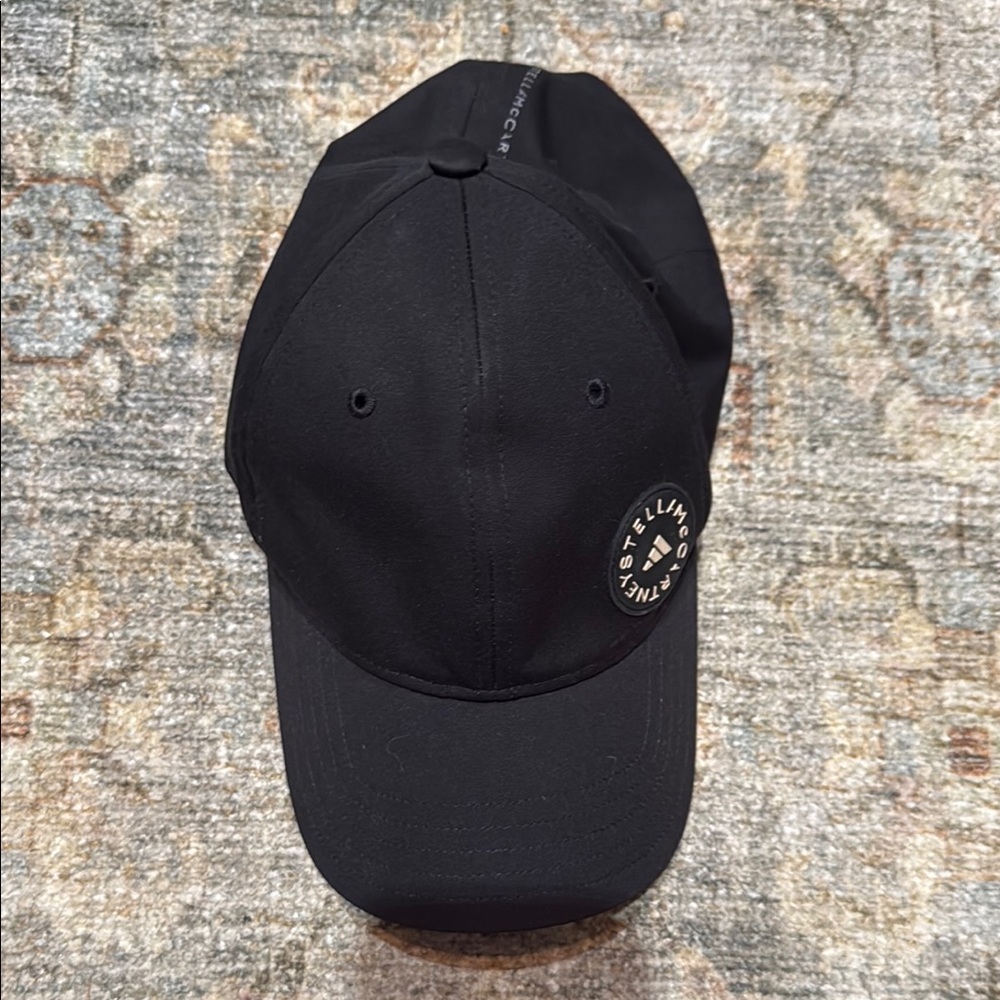 Stella McCartney x ADIDAS Black Baseball Cap